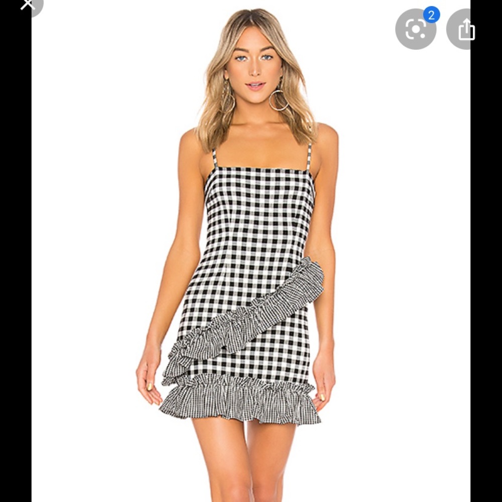 Lovers + Friends Gabby Gingham dress